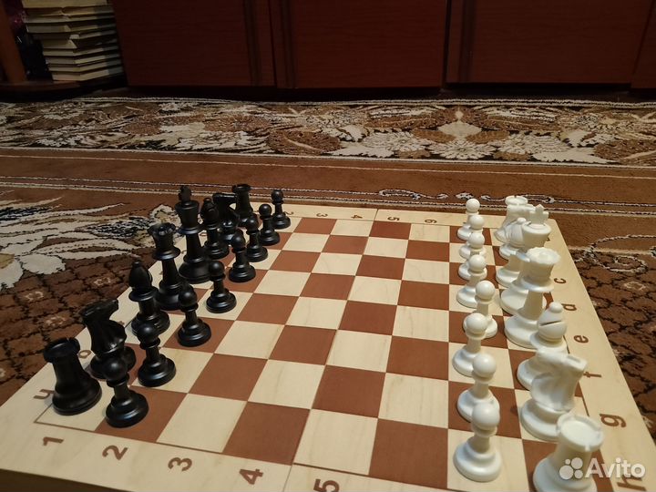 Шахматы деревянные СССР большой размер