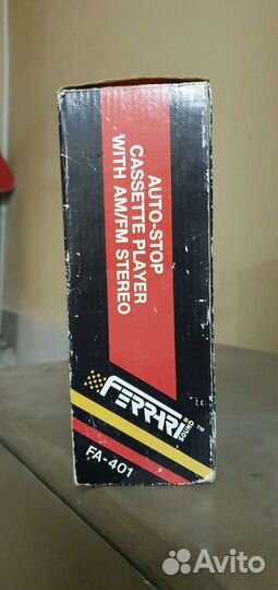 Автомагнитола ferrari касетная новая