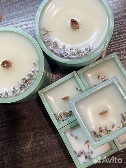 Свечи из соевого воска