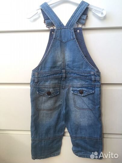 Джинсовый кобинезон Mothercare 98