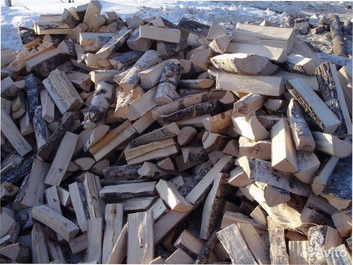 Дрова березовые, дрова ольховые, дрова колотые