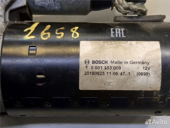 Стартер Skoda SuperB, 2015