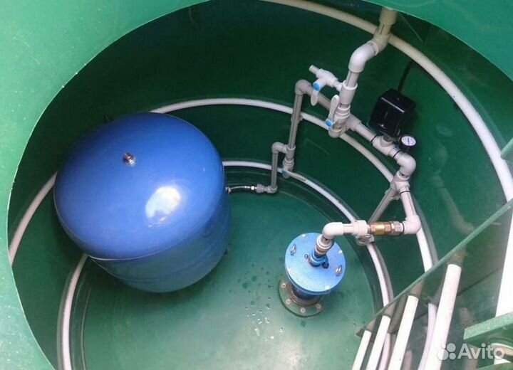 Скважина с кессоном