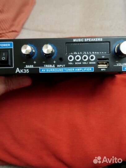 Усилитель класс D, новый 2х40ватт