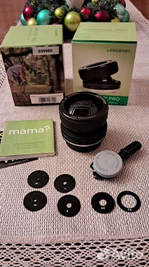 Объектив Сanon lensbaby composer PRO