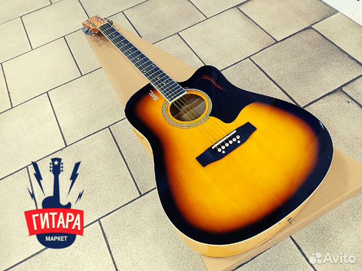 Гитара акустическая новая