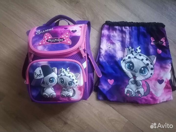 Рюкзак школьный для девочки