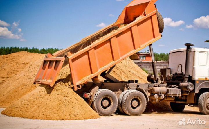 Пгс, отсев, тырса, мура, щебень, песок, керамзит