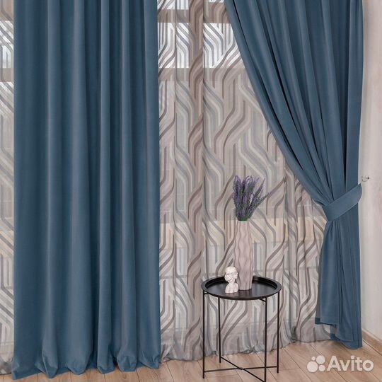 Комплект портьер бархат Богема шторы