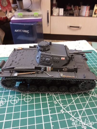 Модель танка Pz.Kpfw.lll Aust.F. 1/35