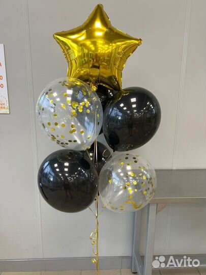 Гелиевые шары композиции из шаров