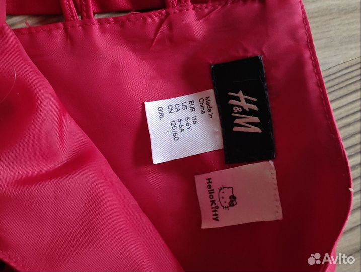 Пышное платье h&m девочке р 116