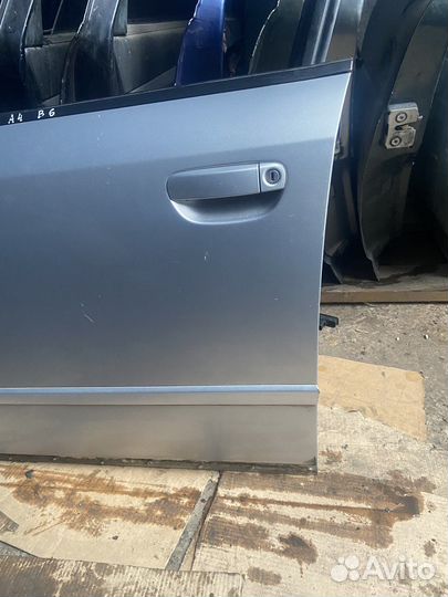 Дверь передняя левая audi a4 b6