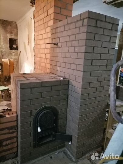 Печи камины из кирпича