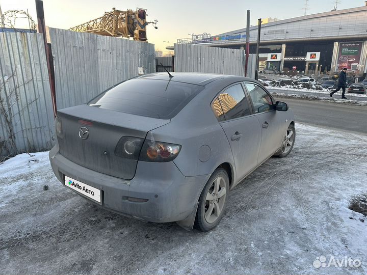 Mazda 3 1.6 AT, 2005, 200 000 км