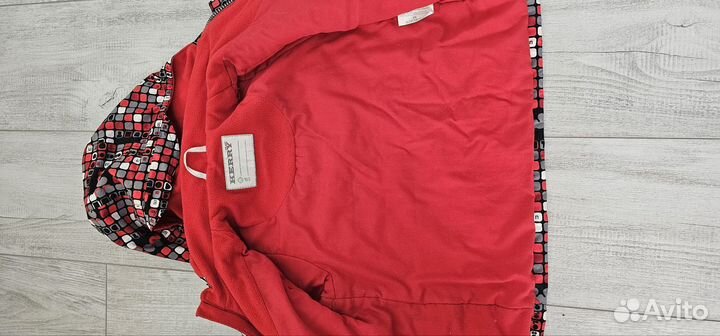 Ветровка на флисе 98