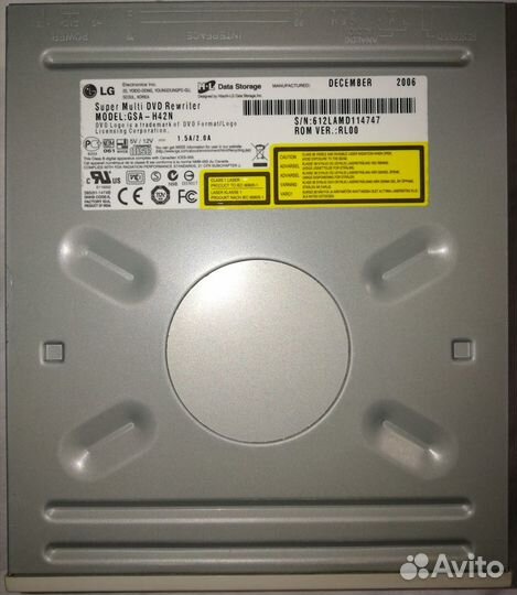 Привод оптический/дисковвод LG GSA-H42N