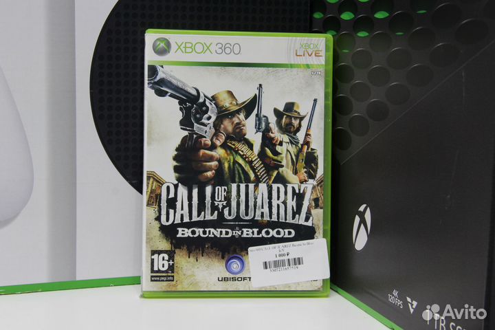 Call OF juarez Bound in Blood xbox 360 Б/У