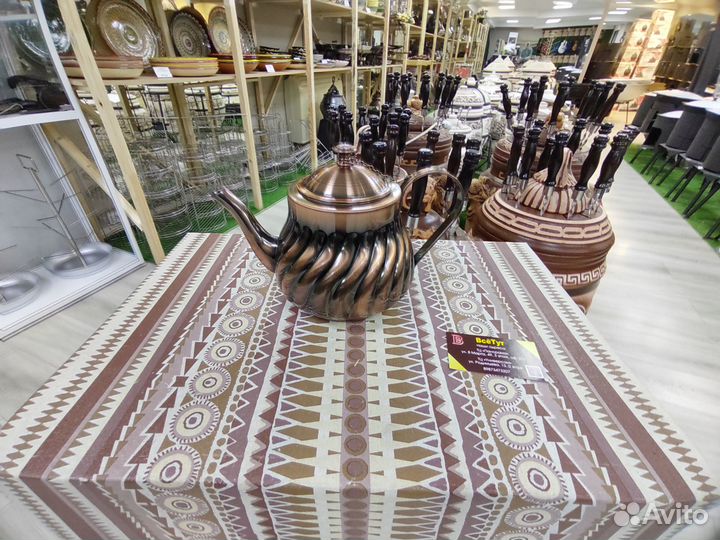 Чайник медный