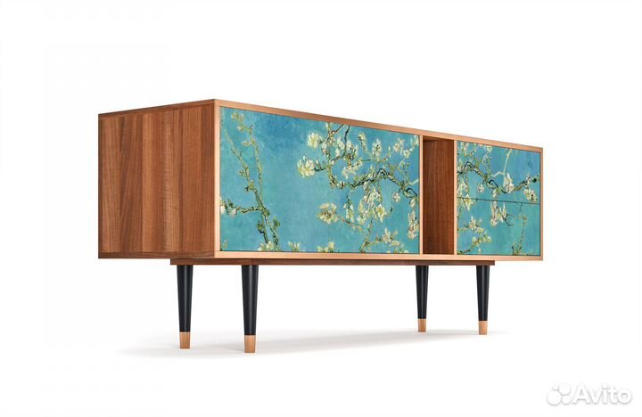 Тв-тумба T1 - Орех - Almond Blossom