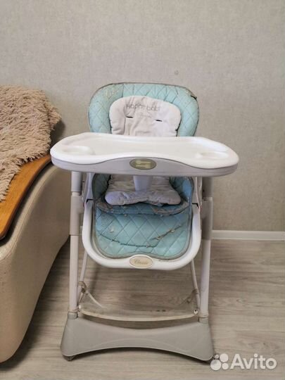 Стульчик для кормления happy baby classic