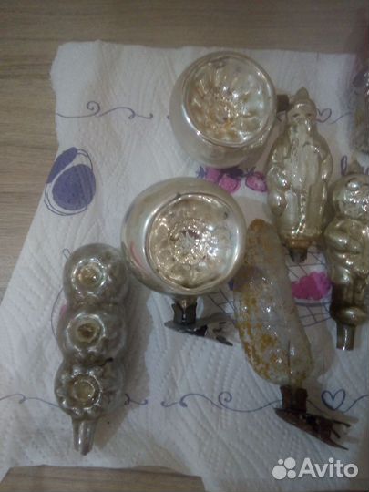 Елочные игрушки СССР