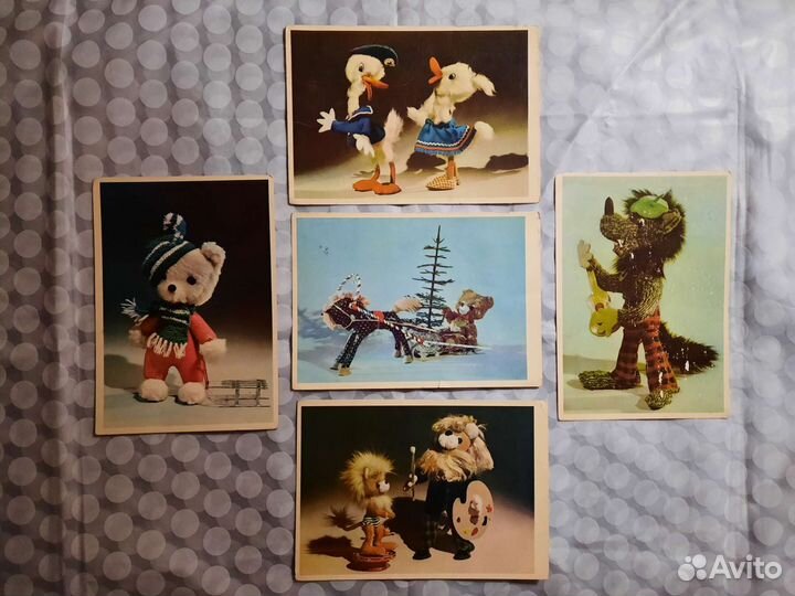 Ретро открытки и ретро буклеты