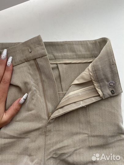 Шорты 38 с завышенной талией с высокой талией м л