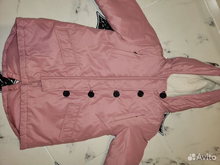 Зимний костюм для девочки 110