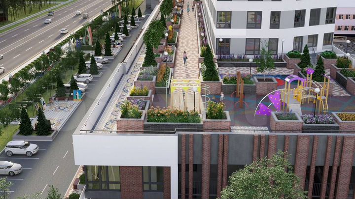 1-к. квартира, 55,6 м², 24/28 эт.