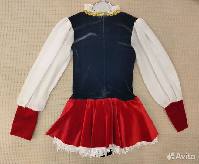 Костюм для фигурного катания на девочку 5-6 лет