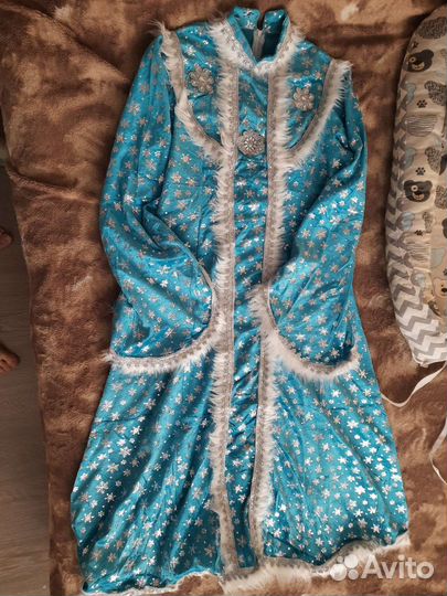 Костюм снегурочки 48р