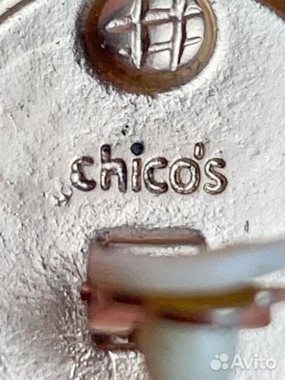 Винтажные клипсы Chico's 70 гг США К9 Д