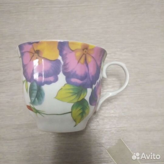 Чашка с блюдцем