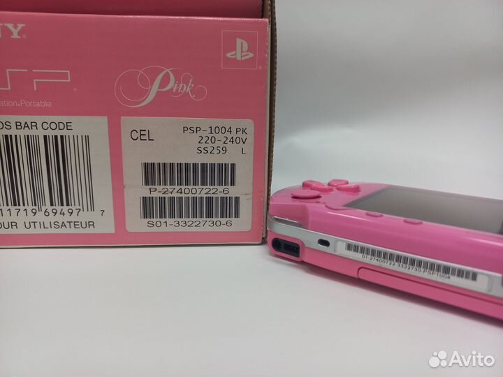Sony PSP 1004 Pink коллекционная