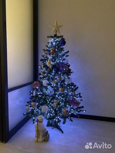 Гирлянда нить роса 50м