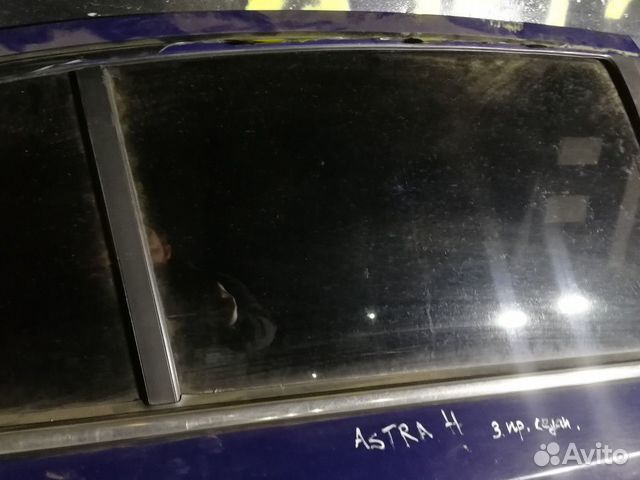 Стекло двери задней правой Opel Astra H