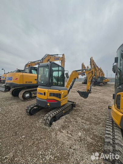 Мини-экскаватор XCMG XE27U, 2023
