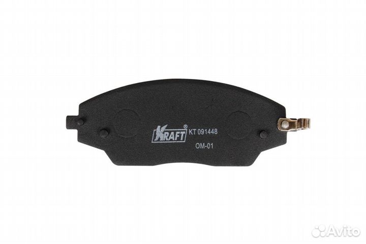 Колодки тормозные дисковые передние kraft KT 09144