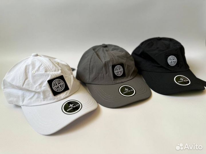 Нейлоновая кепка stone island
