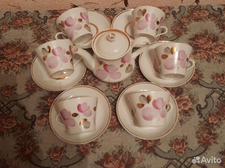 Чайный сервиз завод пролетарий