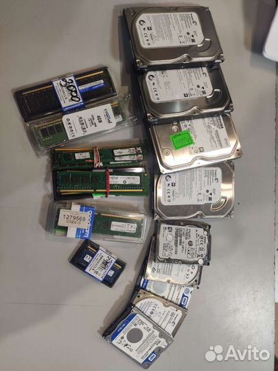 Запчасти для системных блоков и ноутбуков