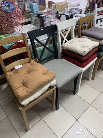 Подушки для стульев Икеа