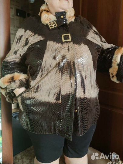 Куртка женская осень 60 размер