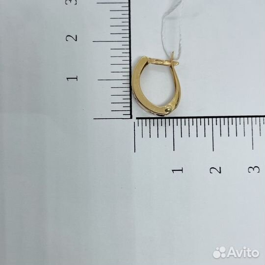 Золотые серьги