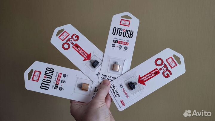 OTG переходник iPhone 8pin Type -C micro USB