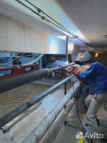 Услуги Бригада Сварщиков Сантехников Сварочные раб