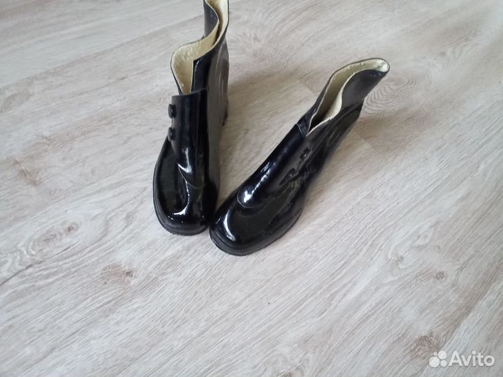 Резиновые боты СССР под туфли