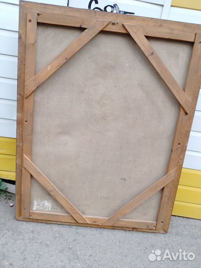 Портрет Ленина маслом, большой 160*120 см