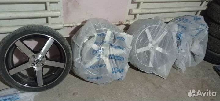 Литые диски r17 vossen 498